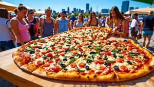 world s largest pizza slices