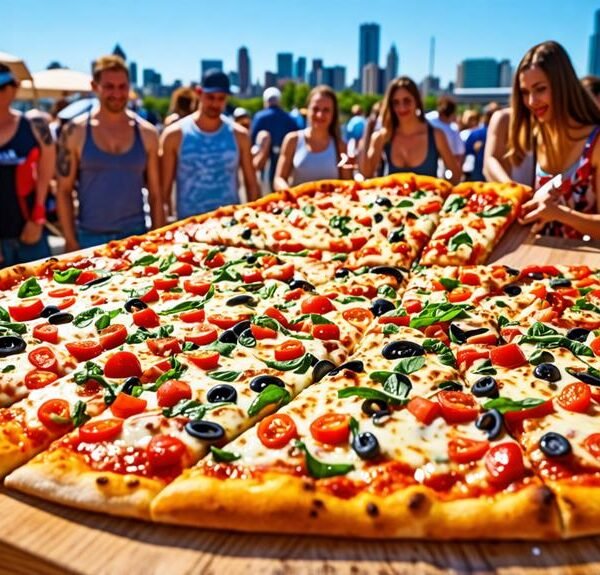 world s largest pizza slices